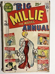 THE BIG MILLIE THE MODEL ANNUAL #1 1962 SILVER AGE MARVEL COMICS - Picture 1 of 4