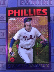 Mickey Moniak 2021 Topps Series 2 1986 Silver Pack Refractor RC 86TC-36 #' 15/75 - Picture 1 of 2