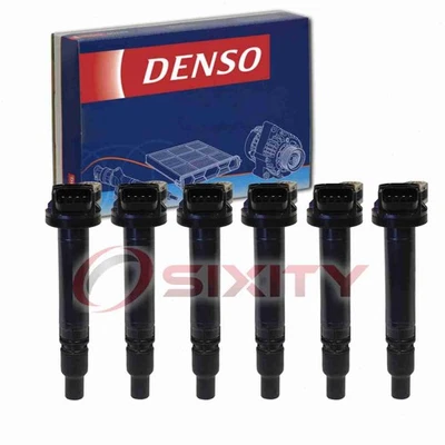 Bobinas de encendido directo Denso de 6 piezas para Toyota RAV4 2006-2012 3,5 L V6 Spark od Foto 1 de 4