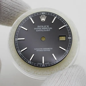 Rolex Oyster Perpetual Datejust 36MM Black T Swiss Made T Dial 16234 16014 - Picture 1 of 6
