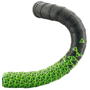 Deda Elementi Loop Handlebar Tape, Black/Green - Picture 1 of 1