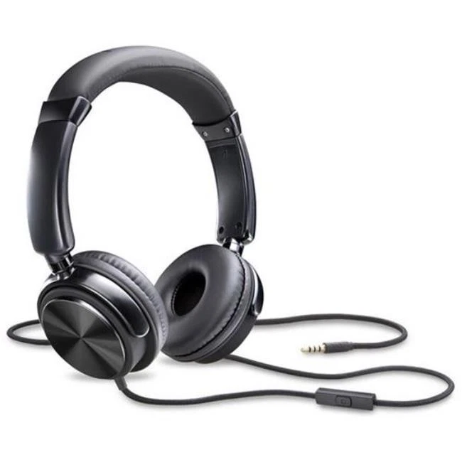 Compucessory Tangle-free Headset with Mic (ccs-15165) (ccs15165) Foto 1 de 4