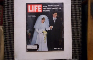 Life Magazine 4/14/67 ROCKEFELLER WEDDING,C EASTWOOD - Picture 1 of 2