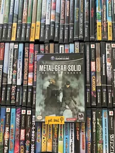 Metal Gear Solid Twin Snakes Original Case + Artwork ONLY Gamecube OEM - NO GAME - Picture 1 of 2