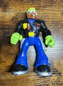 Vintage 2001 Fisher Price Rescue Heroes Policeman Action Figure - Picture 1 of 3