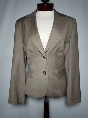 Новый Ann Taylor лофт оливковый зеленый размер 12 женщин шерсти куртка Blazer $228 Рекомендуемая розничная цена производителя - новый с ярлыками - Изображение 1 из 4