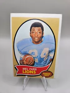 1970 Topps Football Card #52 Mel Farr RC - Picture 1 of 2
