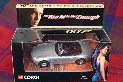 2001 CORGI "James Bond" 1/36 #05001 BMW Z8 "The World Is Not Enough" MIB - image 1 of 4