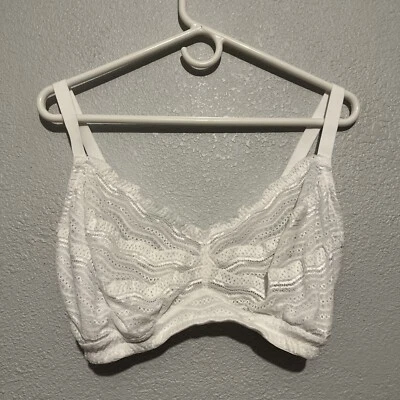 Sujetador Bralette Cosabella Dolce1310 Mujer Blanco Dolce Curvy Sin Alambres Talla XL Foto 1 de 4