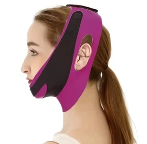 V-Shaped Facial Strap for Double Chin Reduction and Face Lifting - Picture 1 of 5