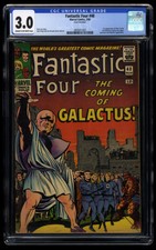 Fantastic Four #48 CGC GD/VG 3.0 1st Galactus Silver Surfer!
