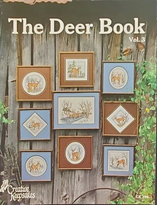 Animals Pets The Deer Book Vol 3 Cross Stitch Patterns By Creative Keepsakes - Image 1 of 4