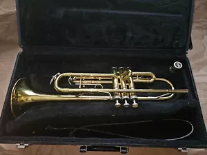 King Tempo 600 Trumpet, USA, with case & MP, Very Good Condition - Picture 1 of 17