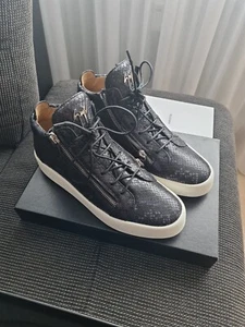 Giuseppe Zanotti "Kriss" Sneaker ungetragen aus Pythonleder - Bild 1 von 5