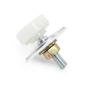 71-73 Ford Mustang Rear Quarter Window Guide Roller w/ Washers & Nut Hardware - Picture 1 of 5