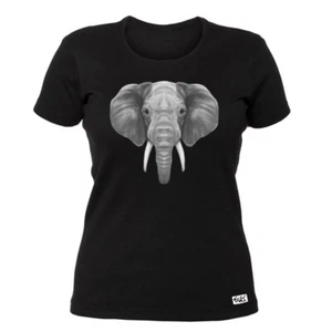 EAKS® Damen T-Shirt "Afrikanischer Elefant" (Loxodonta africana) Tiermotiv Tiere - Bild 1 von 14
