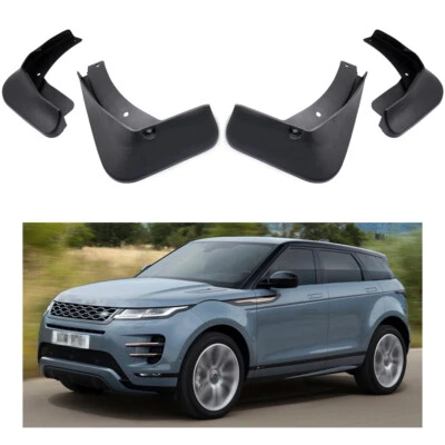 4Pcs Mud Flaps Splash Guard Car Mudguard for Land Rover Range Rover Evoque 20-22 - Image 1 of 4