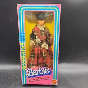 Colección Barbie Escocesa 1980 Muñecas del Mundo Mattel #3263 Nuevo En Caja Original - Imagen 1 de 17
