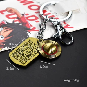 Fashion Men Boy Pendant Keychain Anime Key Ring Cartoon Keyrings Accessory Gifts - Picture 1 of 1
