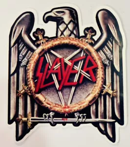 Slayer 4" Tall Multi-Color Vinyl Decal Sticker - Picture 1 of 2
