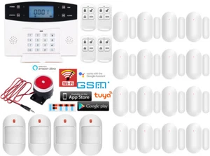 V25 WiFi Tuya APP GSM GPRS Wireless Home Security Alarm System+Alexa+Google Home - Picture 1 of 13