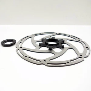 Tektro TR-45 mountain bike e-bike disco freno centerlock set 2,3 / 203 mm - Foto 1 di 3