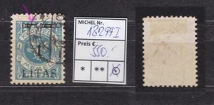 Memel 182 PF I, Plattenfehler I, gestempelt Mi: 550,00 #B428 - Picture 1 of 1
