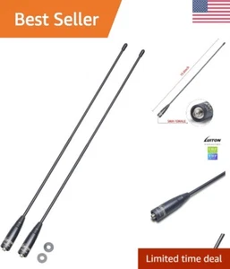 Baofeng Antenne - Dual Band 15,6 Zoll - Signalverstärkung - Outdoor und Camping - Bild 1 von 7