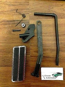 Camaro Nova Firebird Gas Pedal Kit with Linkage 9pc V8 Accelerator throttle - Picture 1 of 4