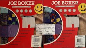 Joe Boxer 8 Pairs Performance Stretch Boxer Briefs Underwear Size XL 40-42 $76 - Picture 1 of 7