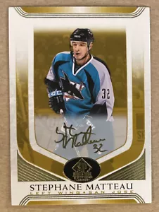 2020-21 SP SIGNATURE EDITION LEGENDS GOLD SPECTRUM FOIL Stephane Matteau #233 - Picture 1 of 2