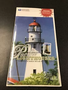 Pacific Coast Lighthouses Commemorative Booklet With Art Prints and Stamps - Picture 1 of 3