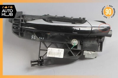 07-13 Mercedes W221 S550 S450 S63 AMG Manija de puerta exterior trasera izquierda negra OEM Foto 1 de 4