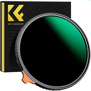 K&F Concept Variable ND3-1000 Filter Adjustable Neutral Density for Camera Lens - Picture 1 of 17