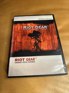 Riot Gear - Organic Stock Footage CD-ROM Paint & Ink FX Grunge Textures TV Noise - Picture 1 of 3