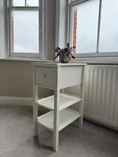 IKEA White Side Table (With Drawer)