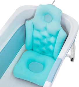 Full Body Bath Cushion Bath Pillow, Non-Slip Portable Bath Cushion, Bathtub Cush - Picture 1 of 7