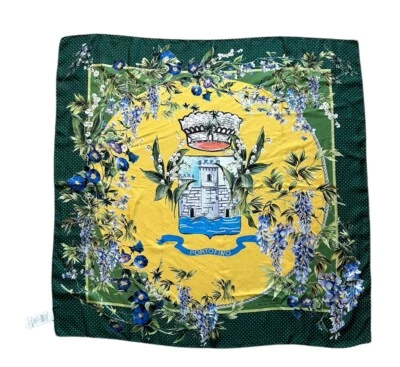 BUFANDA DE SEDA DOLCE AND GABBANA Portofino 🍋 Foto 1 de 4
