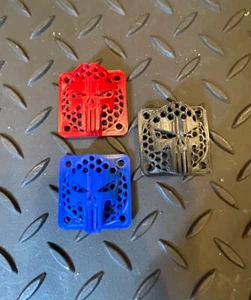Arrma 6s ESC Fan Cover, Firma 150A, Mojave, Notorious, Typhon, 3D Punisher Skull - Picture 1 of 8