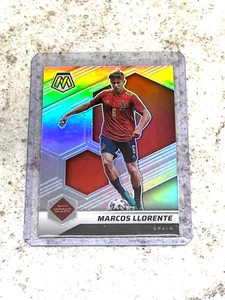 MARCOS LLORENTE ~ 2021-22 Mosaic FIFA World Cup Silver Prizm #123 PWE - Picture 1 of 3