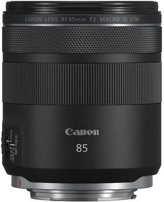 Canon RF852MISSTM RF85mm F2 Macro IS STM Prime Lens, Full Frame Compatible New - Image 1 of 4