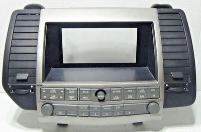 2004-2006 Nissan Maxima Radio Climate Control Panel Trim - Image 1 of 4