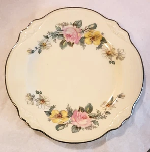 Plato de pan Homer Laughlin Virginia Rose 6-1/4" ¡¡Hermoso!! W26 L16 - Imagen 1 de 2