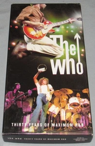 THE WHO: THIRTY YEARS OF MAXIMUM R&B: 4-Disc CD Box Set w/Booklet; Greatest Hits - Picture 1 of 8