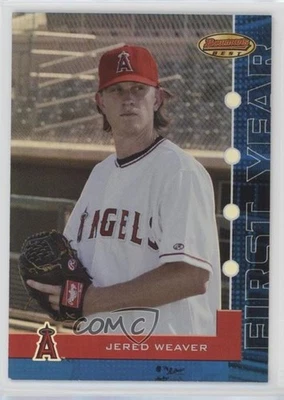 2005 Bowman's Best Blue /499 Jered Weaver #36 Rookie RC - Image 1 of 2
