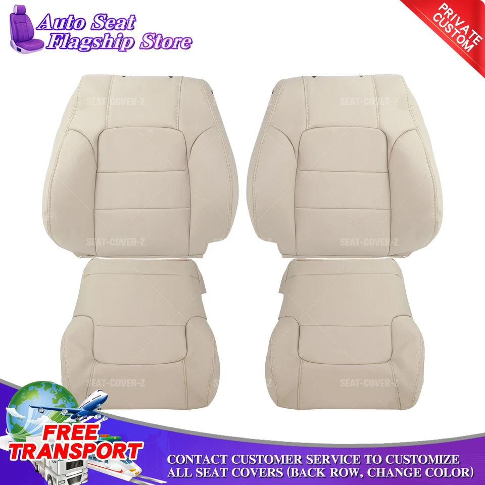 Fits 1995 Acura Legend Coupe Front Driver Passenger Replacement Seat Cover Beige Foto 1 de 4