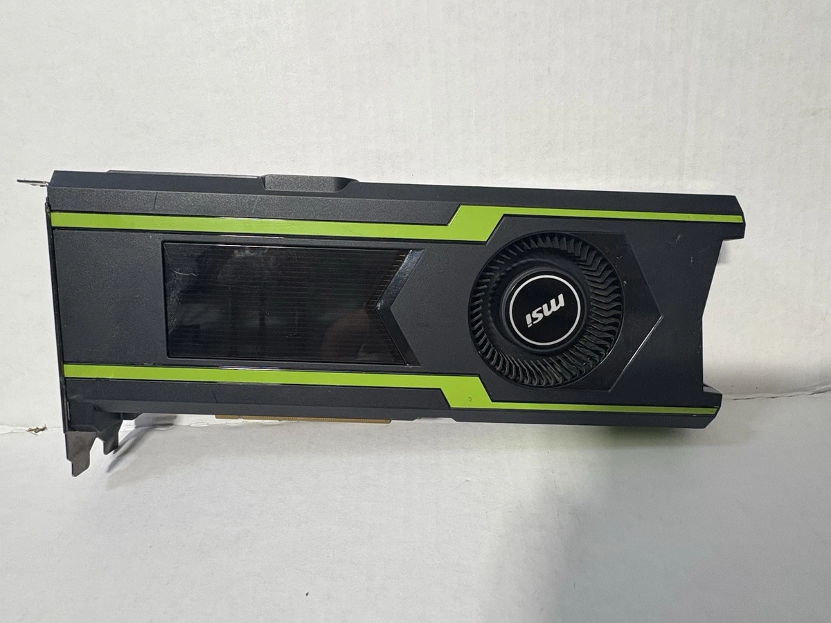 MSI NVIDIA GeForce GTX 1080 Ti 11 GB Memory Computer Graphics