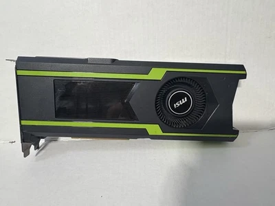MSI NVIDIA GeForce GTX 1080 Ti Aero 11GB GDDR5X  for parts or repair  - Image 1 of 4