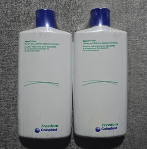 Menge 2 Coloplast Freedom Alpine Fresh Gerätereiniger je 16 Unzen Versiegelt Neu - Bild 1 von 8