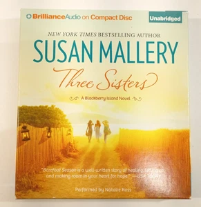 Three Sisters (Susan Mallery) Unabridged Audiobook - 9 discs - Blackberry Island - Imagen 1 de 2